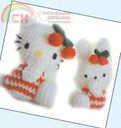 Unknown Designer - Amigurumi Hello Kitty Friends