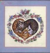 JCA 03076 Needle Treasures - Loving Kittens