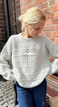 Storm Sweater by Mette-Wendelboe Okkels - PetiteKnit - English