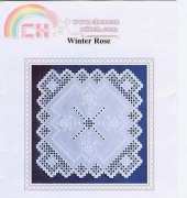Satin Stitches - Winter Rose by Donna M. Olson
