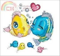 Enamoured small fishes