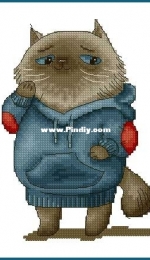 MiAxStitch - Fluffycat by Minasyan Yana XSD