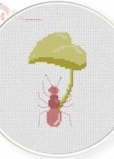 Daily Cross Stitch - AntBrella