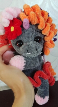 gray magic unicorn