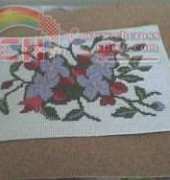 Carpet in cross stitch for mouse