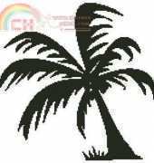 Artecy Cross Stitch - Palm Tree Design 1