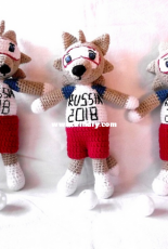 Martuland Handmade - Zabivaka Mundials Mascot Russia 2018 - Free