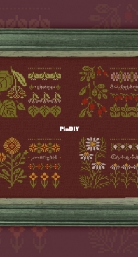 OwlForest Embroidery - Medicinal Herbs English  XSD + PCS