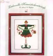Liebevolle Kreuzstichentwürfe LKE W-25-06 Lulu Belle Weihnachten 2006