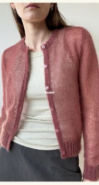 Aura Cardigan by Alice Hoyle - ROWS knitwear