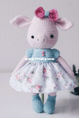 Sweet Patterns Lab - Diana Patskun - Pig Rose