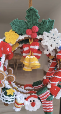 Idrawyoursmile - Lucía Zhan - Christmas Wreath