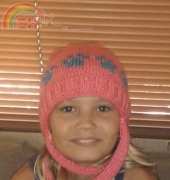 Doggy paw hat for daughter 1