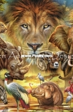 HAED HAECRMR 20200168 African Mammals by Ciro Marchetti