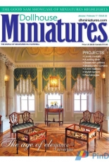 Dollhouse Miniatures Issue 55 January - February 2017