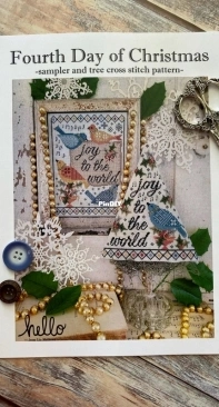 Hello from Liz Mathews - Fourth Day of Christmas Sampler & Tree