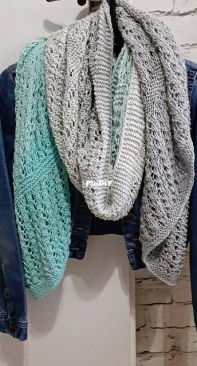 Chilly Fall Shawl by Karolina Różycka-English.Polish-Free