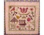Ewe & Eye & Friends - Christmas Spot Sampler