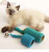 Dabbles & Babbles - Easy to Crochet Cat Toy