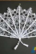 Fan quilling