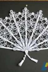 Fan quilling