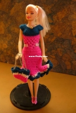 Maguinda Bolsón -  Andrea dress and bag set for dolls