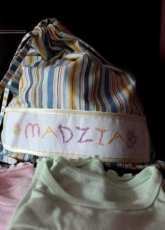 Bag of baby clothes