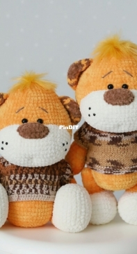 Isaeva toys - Isaeva Ekaterina - Syoma the Tiger Cub