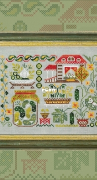 OwlForest Embroidery Harvest Season Cucumbers  XSD + PCS
