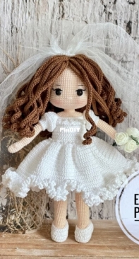 Amigurumi Land - Esra Erdurcan - Bride Elina