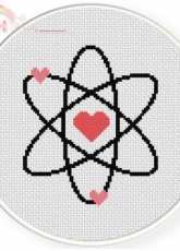 Daily Cross Stitch I Love My Nerd