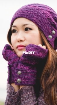 Procella Hat & Mitts by Holli Yeoh