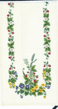 Eva Rosenstand 23-286 Strawberry Tablerunner XSD