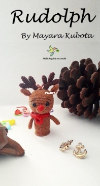 Ateliê May Arts em Crochê - Mayara Kubota - Rudolph - Portuguese