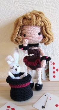 Haslea Crochet - Anaëlle Tanniou - Fairylusion doll - Poupée Fairylusion - English and French