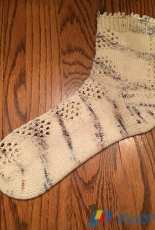 Key to her Heart Socks by Lisa Tomko/sparklepunk creations