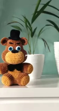Crochet Toys Workshop - Anna Workshop - Anna Bortsova - Fnaf Bear