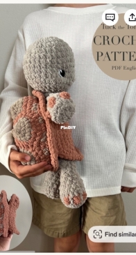 Crochet with Bri - Tuck The Tortoise Pattern