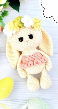 Cozy Puppet - Oksana Zibnitskaya -  Easter Bunny - Russian - Free