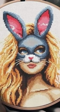 My Brave Stitch - Bunny Girl by Hanna Levchuk