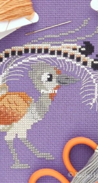 Fuzzy Fox Designs - Loveable Lyrebird by Rachel James