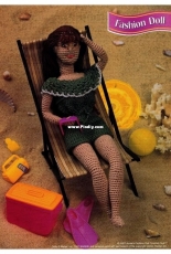 Annies Attic - Annies Fashion Doll Crochet Club - FC26-01 - Fashion Doll