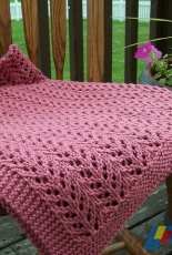 Pine Forest Baby Blanket by Ingrid Aartun Bøe - English, Norwegian, Spanish - Free