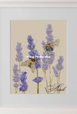 Lavender and Bumblebee by Anna Smith (Kuznetsova) XSD