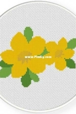 Daily Cross Stitch - Allamanda