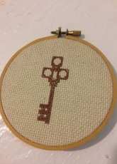 My own pattern-Vintage Key
