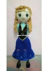 Amigurumi Doll - Frozen Anna