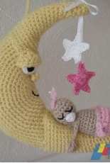 Brittas Ami - Moon and Baby - Swedish