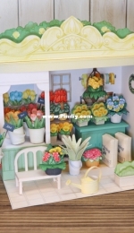 Canon Creative Park - Miniature world - Flower Shop paper craft
