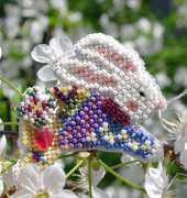 Hoppin Bunny Mill Hill MHSB77